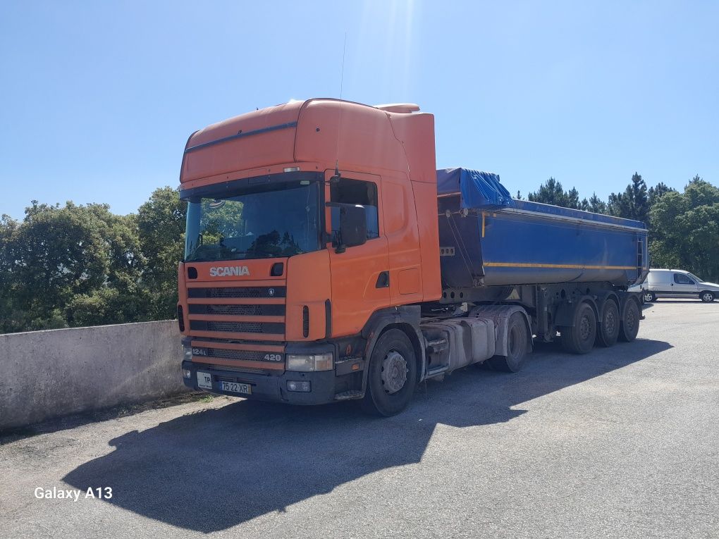 Trator scania 124 Hpi