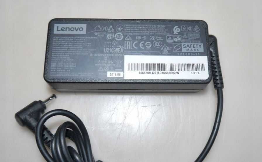 Zasilacz LENOVO 20V 3,25A 65W wtyk: 4,0 mm x 1,7 mm