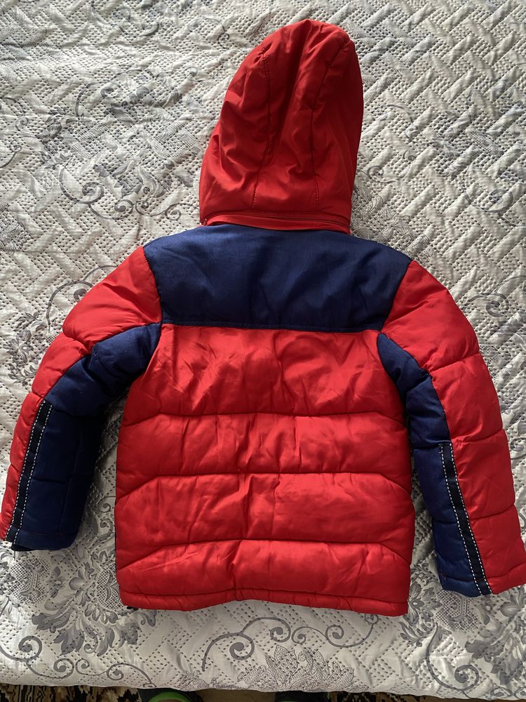 Детская куртка теплая 110 см