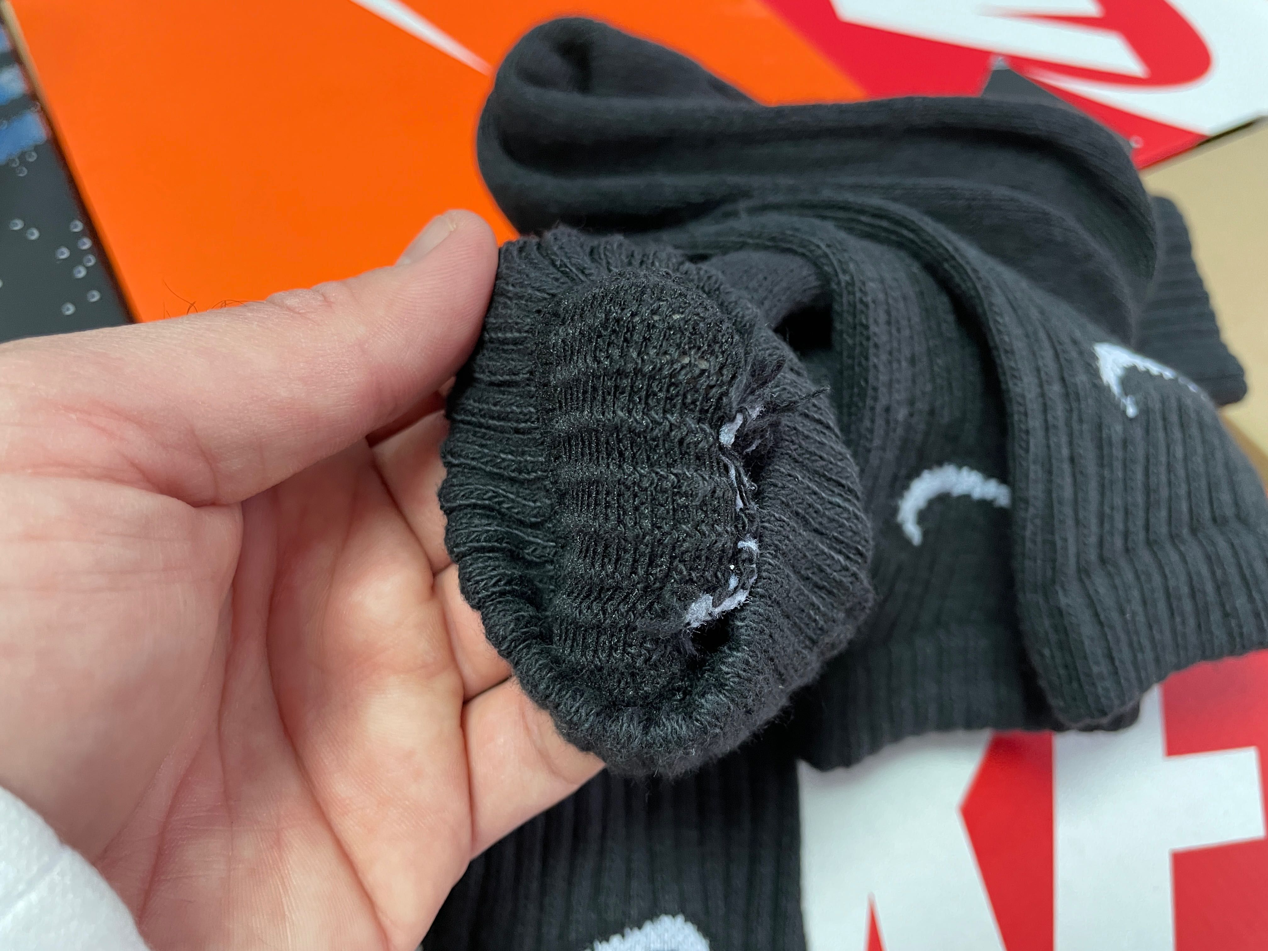 Шкарпетки Nike 3Ppk Value Cotton Crew  SX4508-001 чорні носки