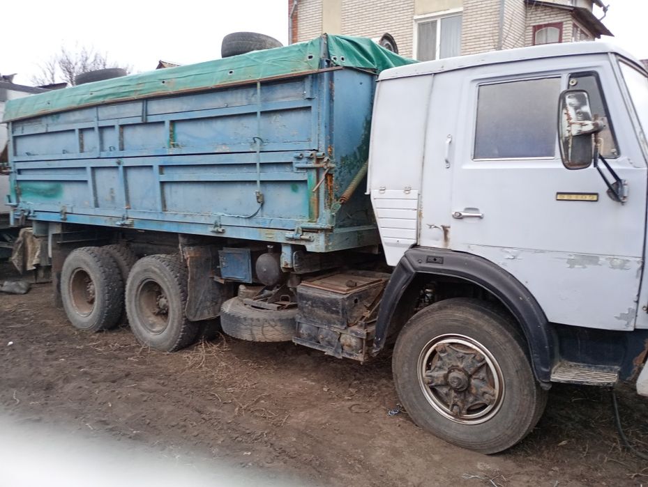 Продам КАМАЗ самоскид,можливо з причіпом ГКБ самоскид в робочому стані