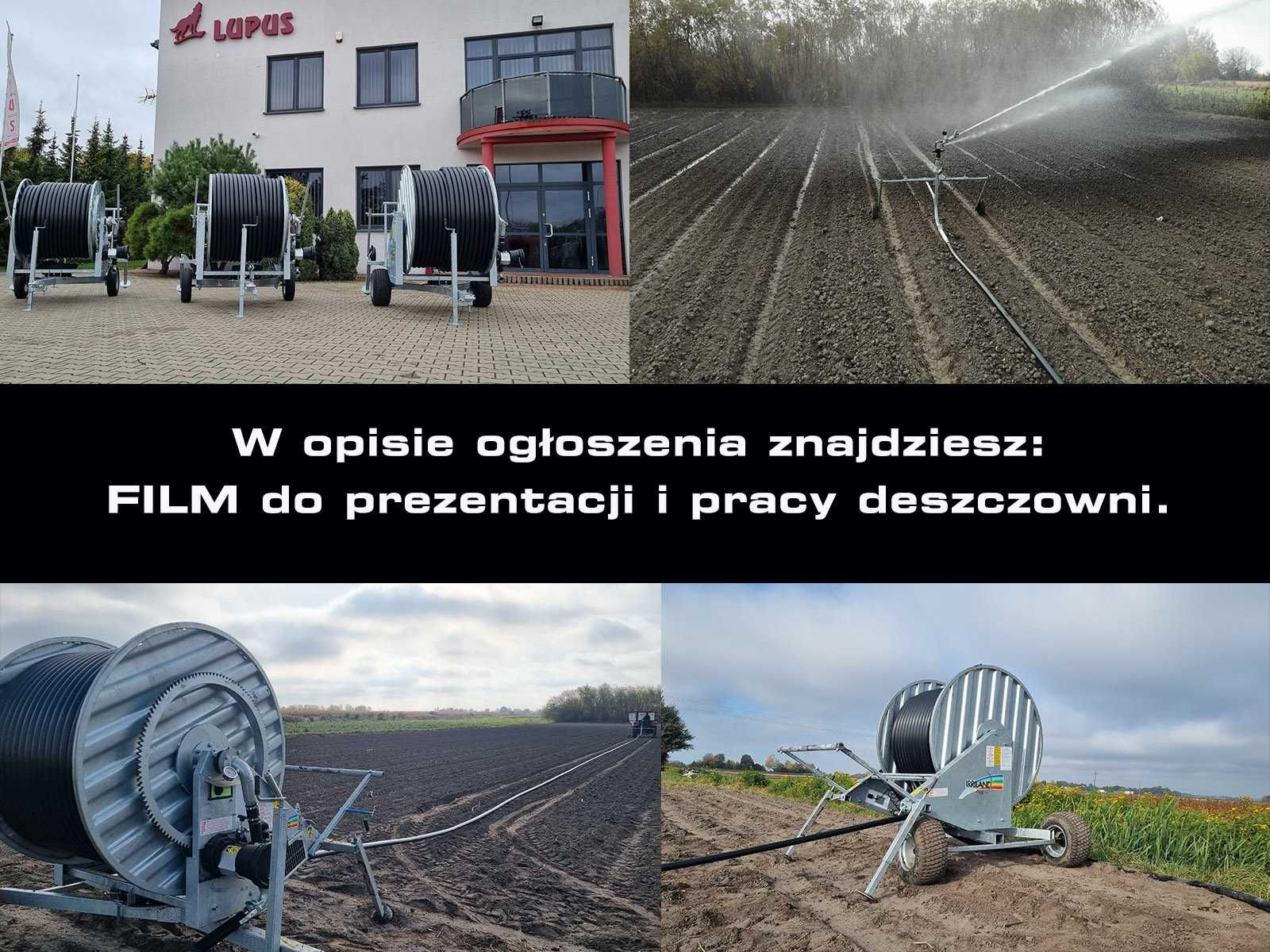 Deszczownia szpulowa Irriland Comfort 63/200 zasięg 40-70 m