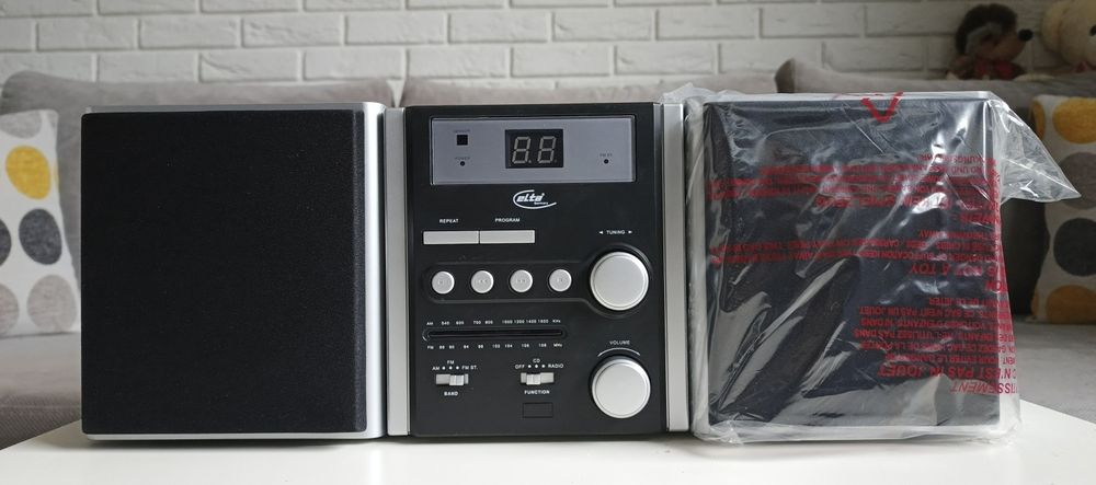 Elta 2402N wieża stereo, radio, odtwarzacz CD. Nowa.