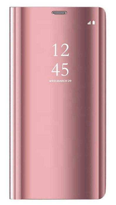 Etui z klapką do Samsung Galaxy S21 FE kolor: różowy