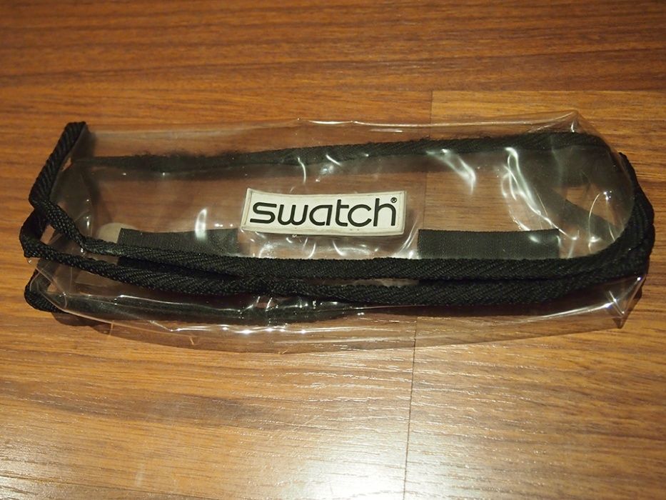 Bolsa Transparente SWATCH com velcro