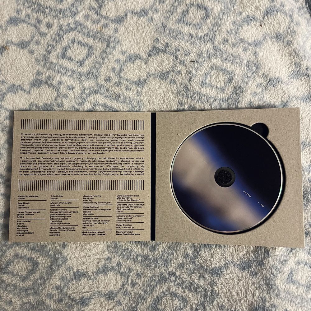 limitowana płyta cd dawid podsiadlo z trasy przed i po tour