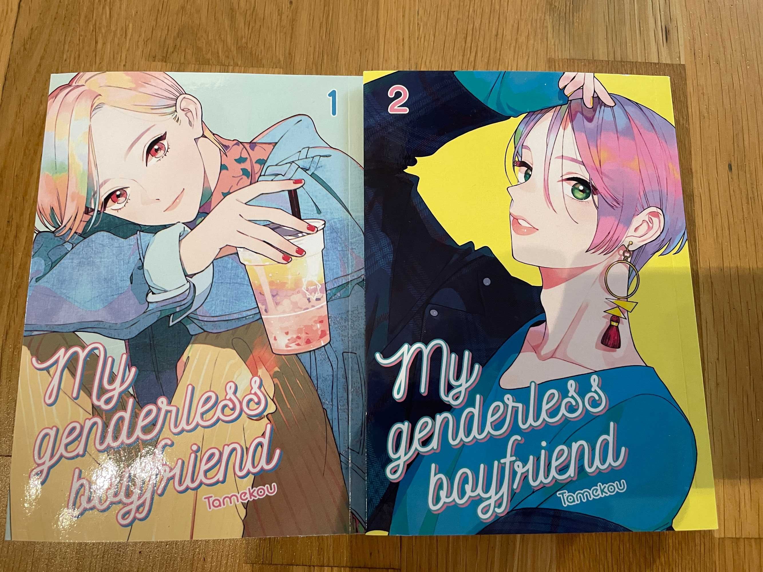 My genderless boyfriend Manga tomy 1-2 + pocztówki z preorderu