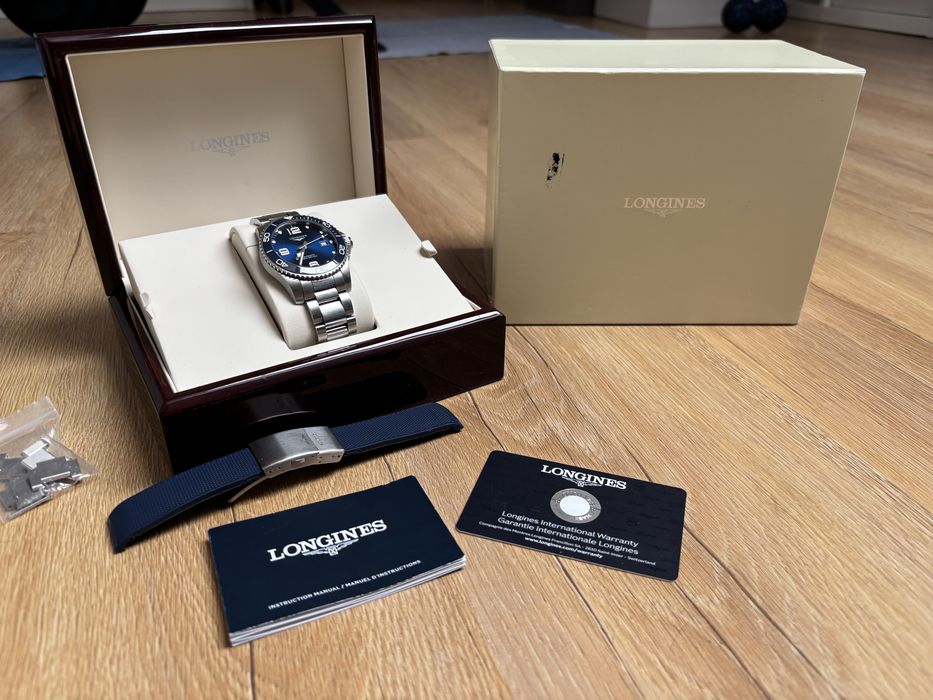 Longines Hydroconquest 41 mm automatic Full Set
