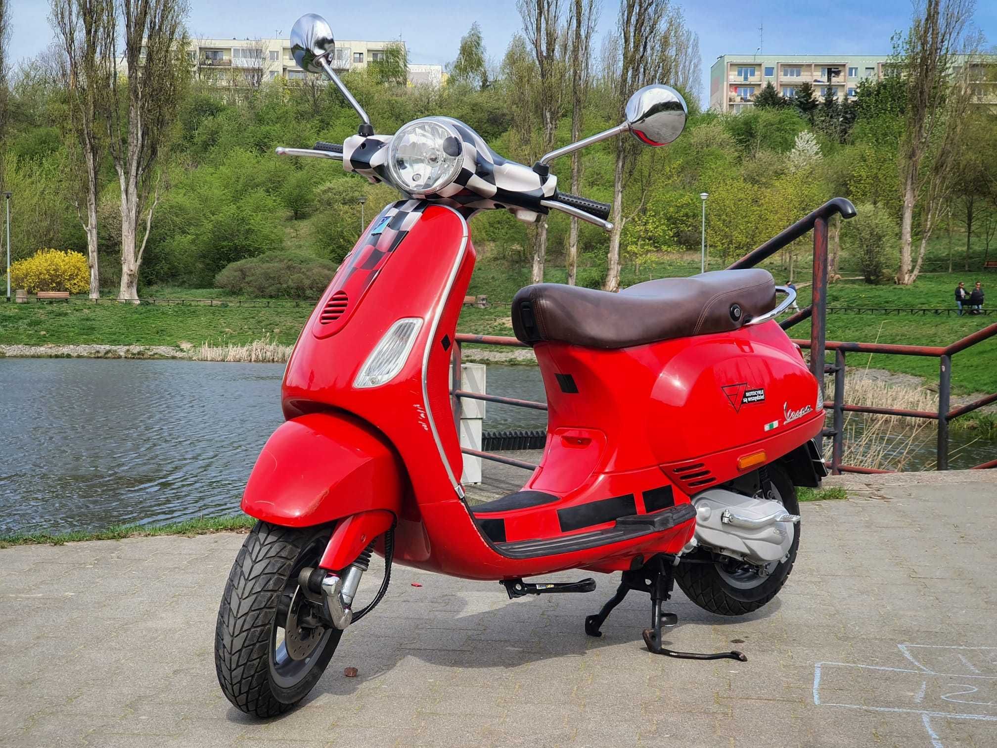 Piaggio Vespa LX 50 2T doinwestowana