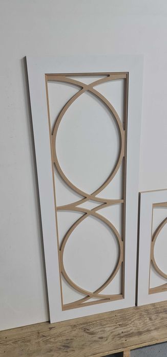 Fronty meblowe frezowane MDF - surowe