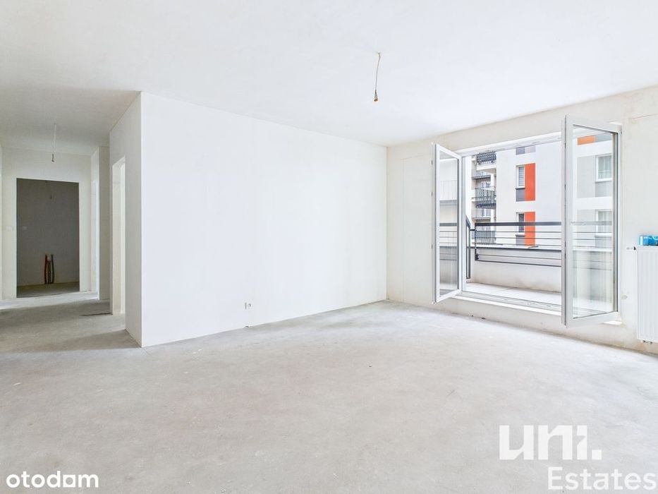 64 m² l Możliwość aranżacji l Stan deweloperski