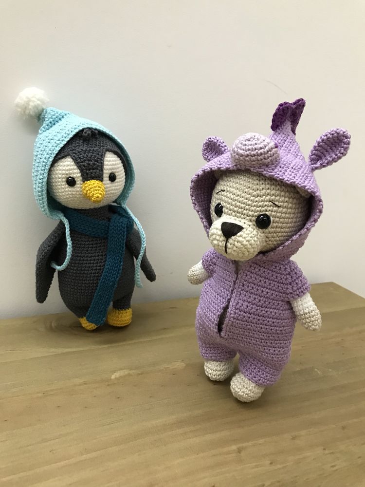 Pinguim em croche / amigurumi