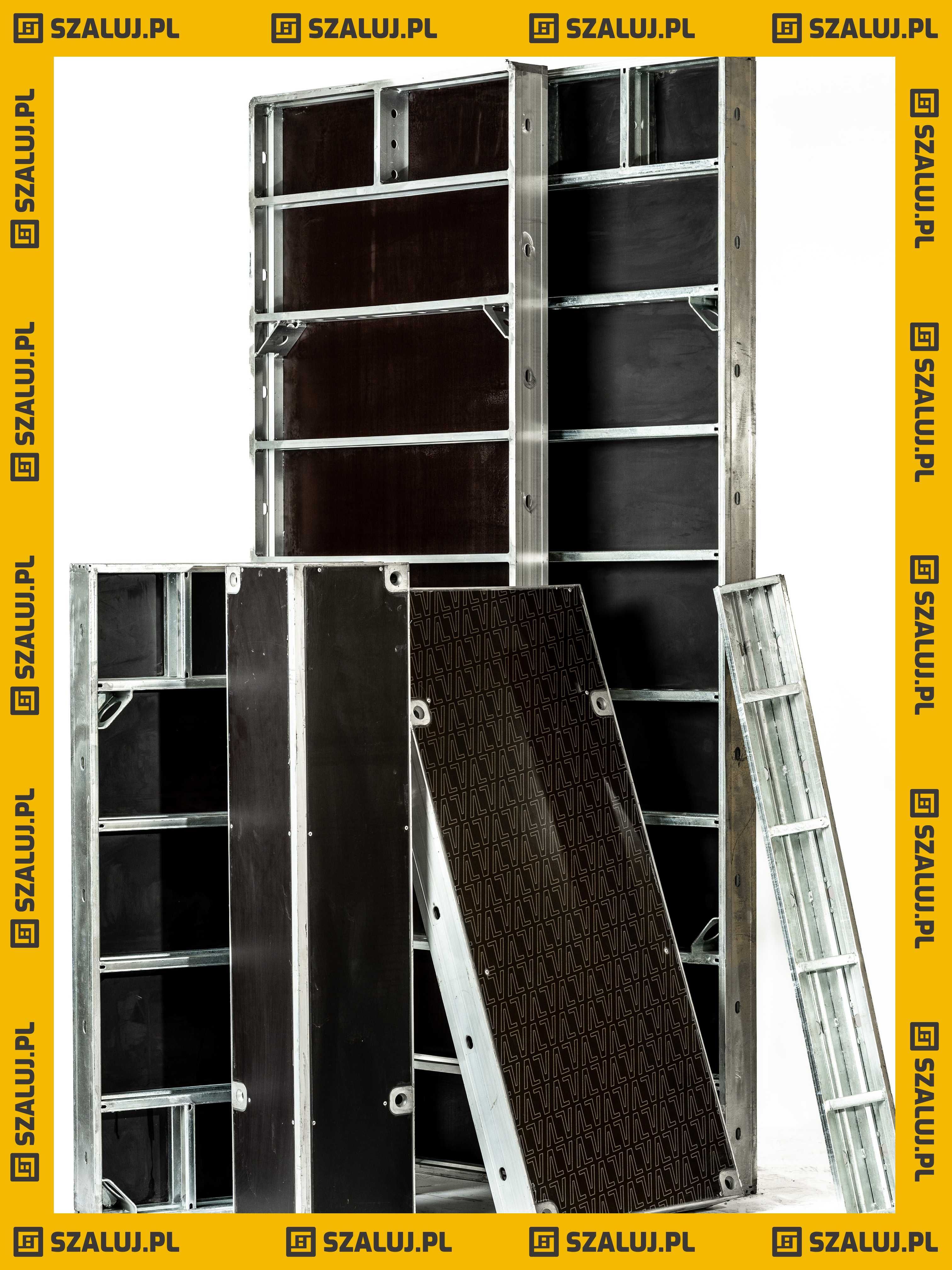 Panele szalunkowe sklejka brzozowa szalunki lekkie Bauframe-Alu 90x300