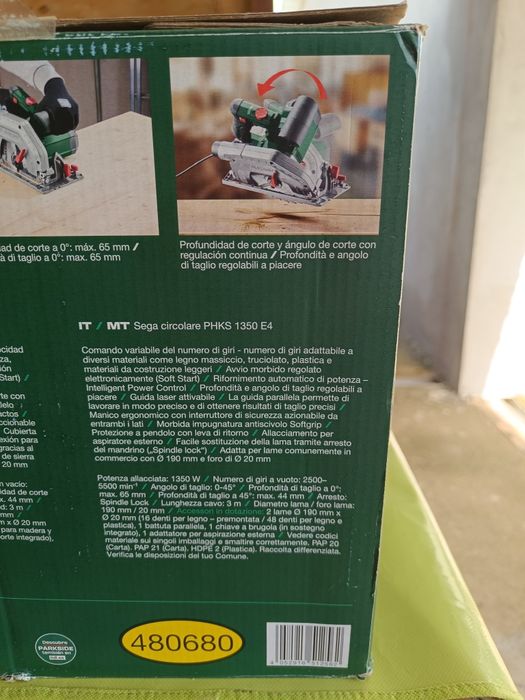 Serra circular parkside