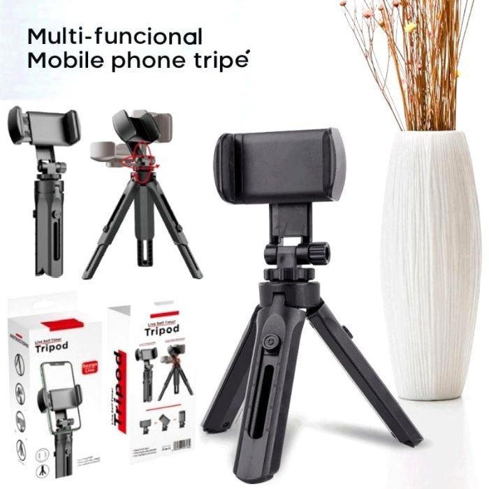 Mini Tripé Universal para Smartphone ou Câmara Fotográfica