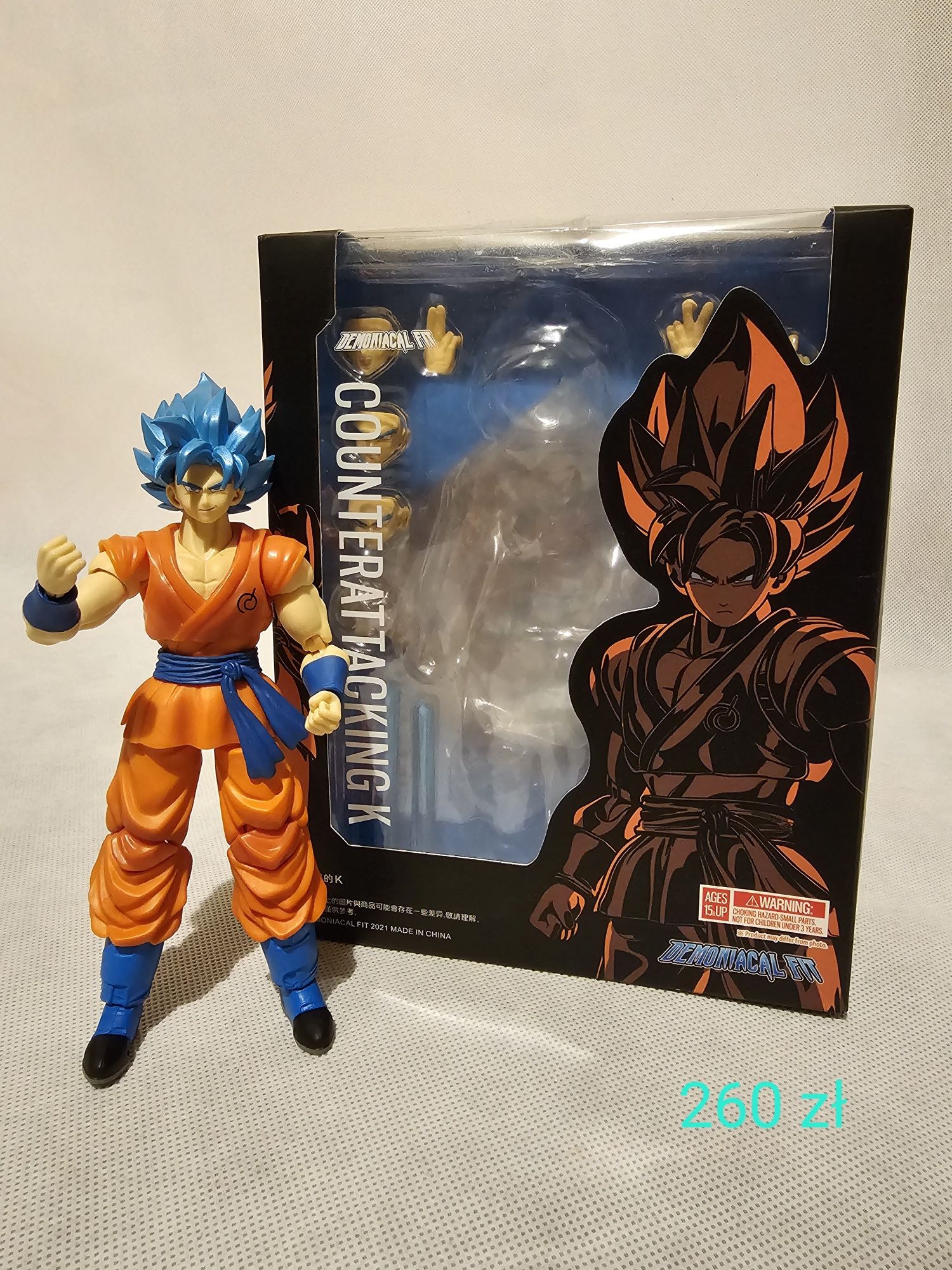 Goku ssj blue whisgi dragon ball super deminiacal fit jak s.h fguarts
