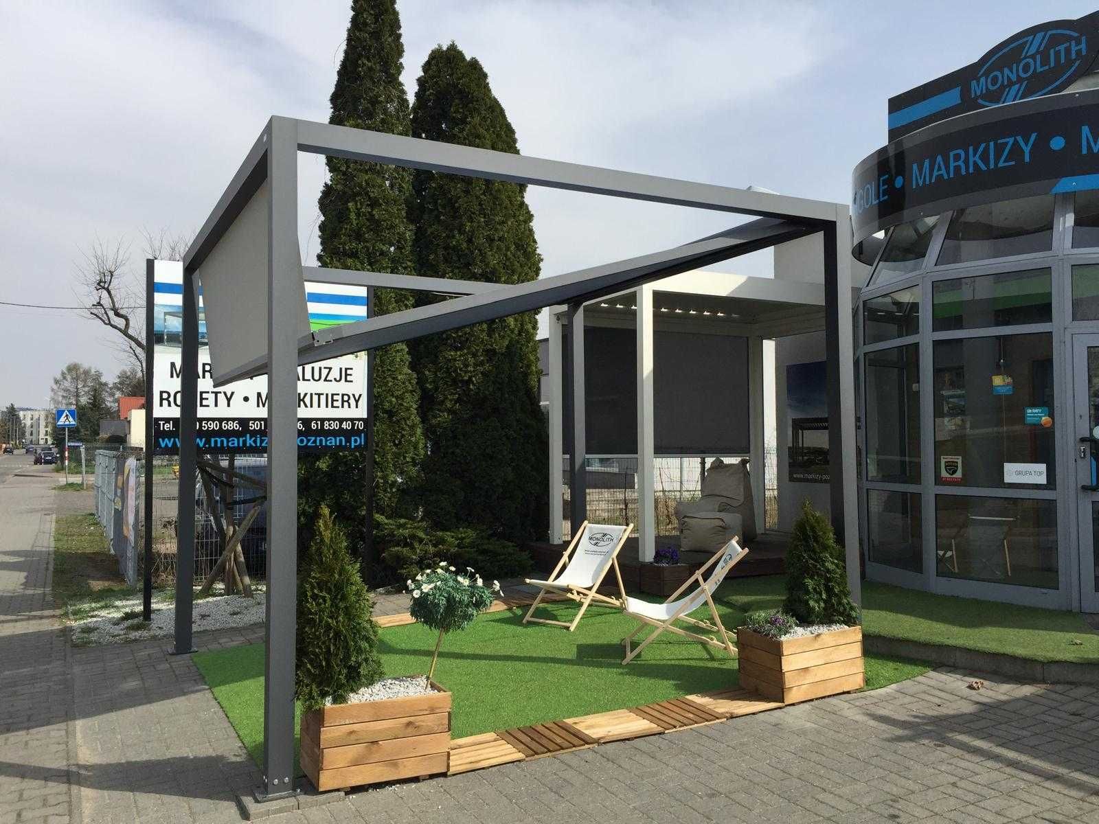 Pergola wolnostojąca 350x350 cm