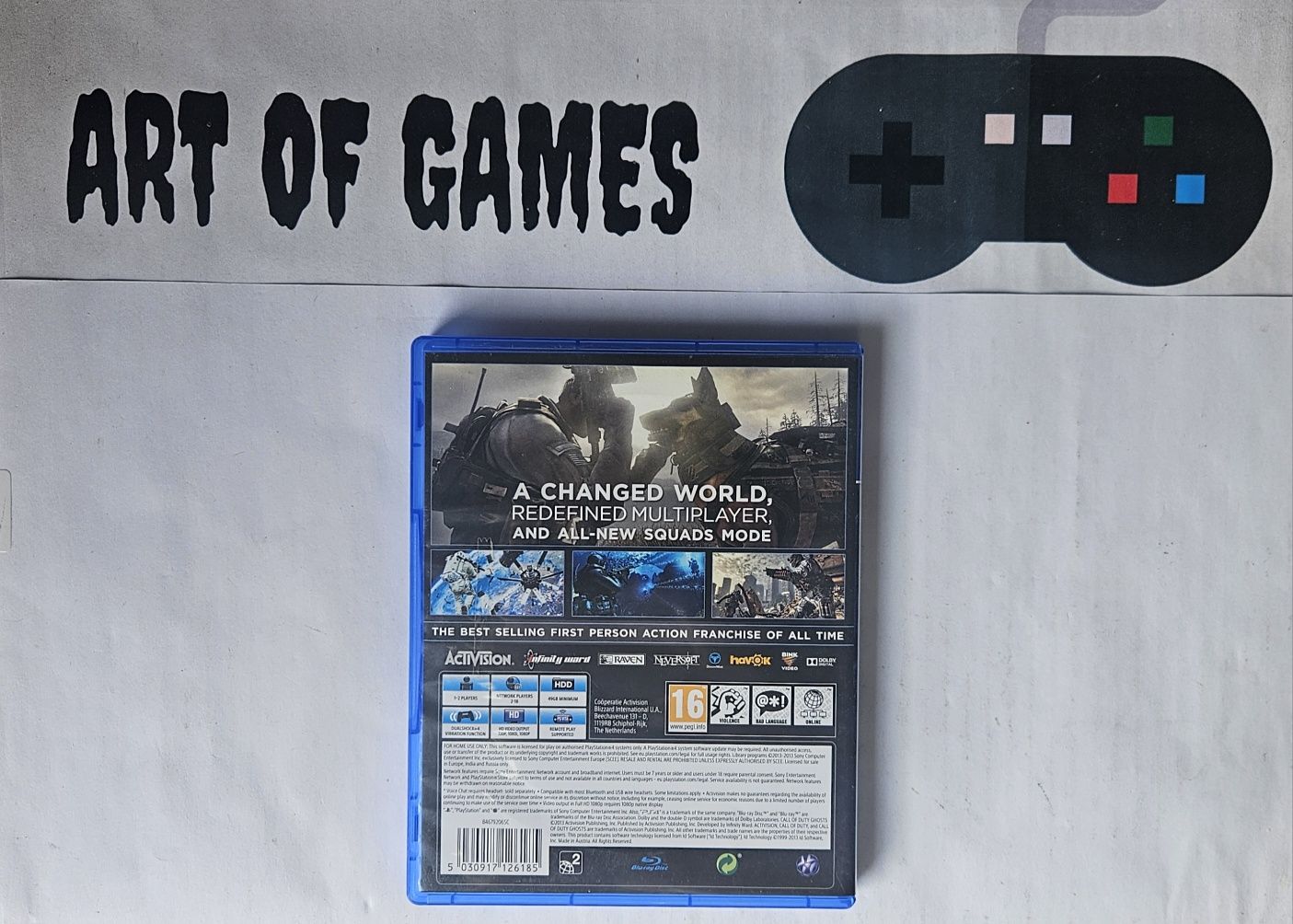 Call of Duty Ghosts Ps4 Ps5 Playstation 4 5 COD Ghost