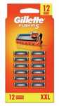 Gillette Fusion 5 OSTRZY 12 sztuk