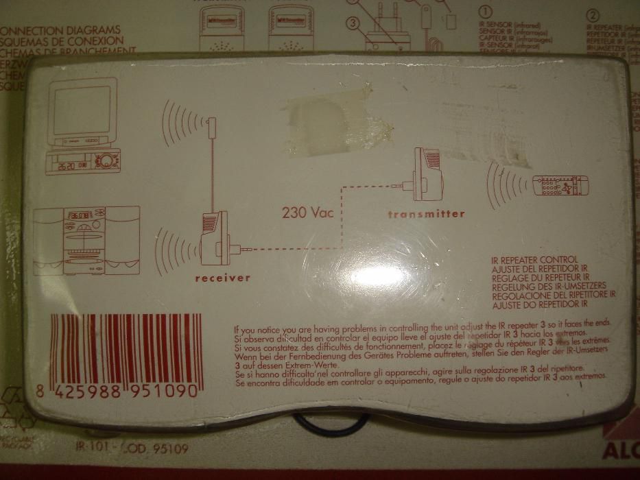 Transmitter + Receiver IR-101, Alcia, Spain та додаткові 2 Transmitter