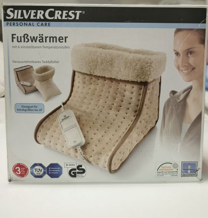 But elektryczny, ogrzewacz do stóp