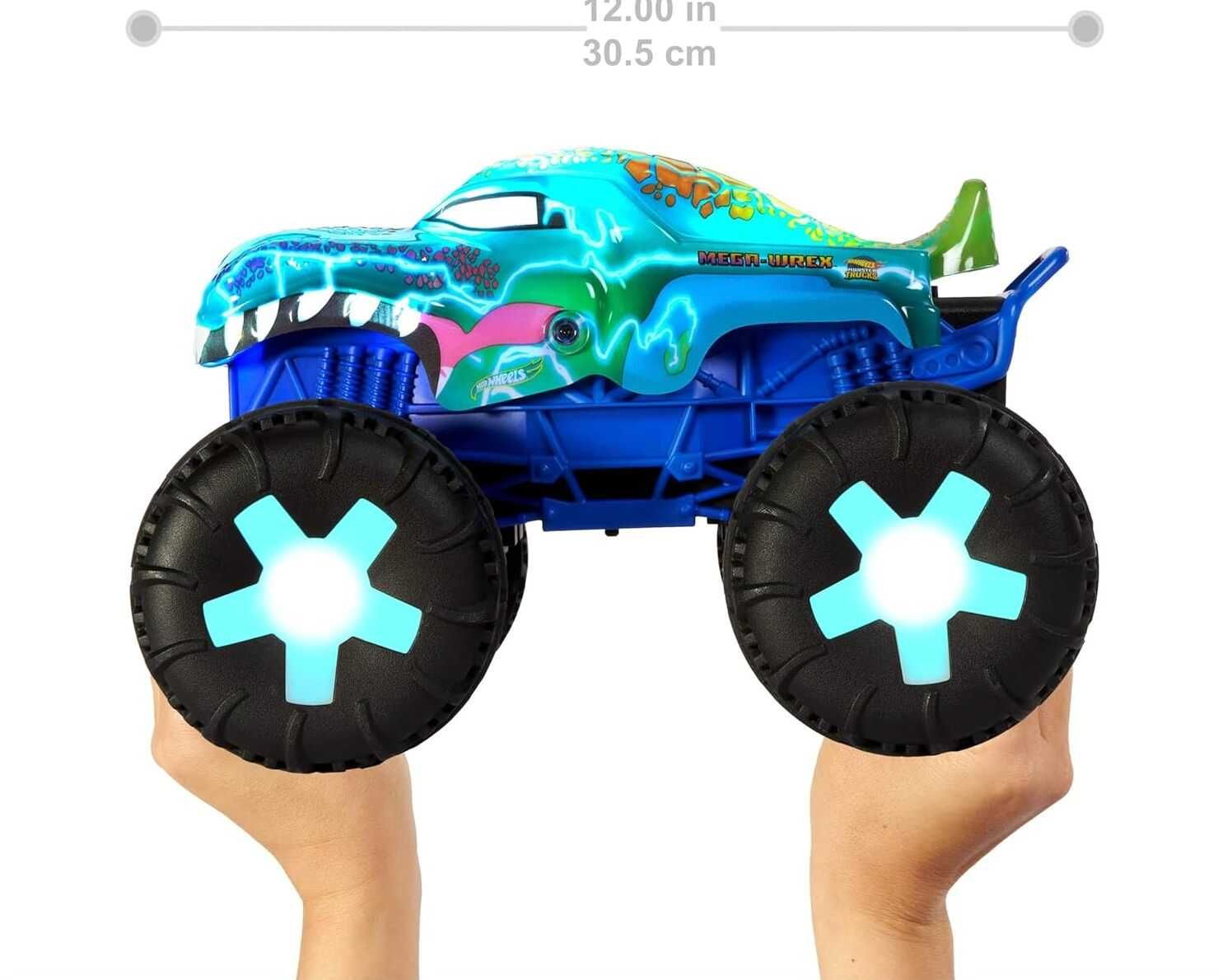 Хот Вілс Монстр Трак Мега Рекс машинка на керуванні Hot Wheels HWW53