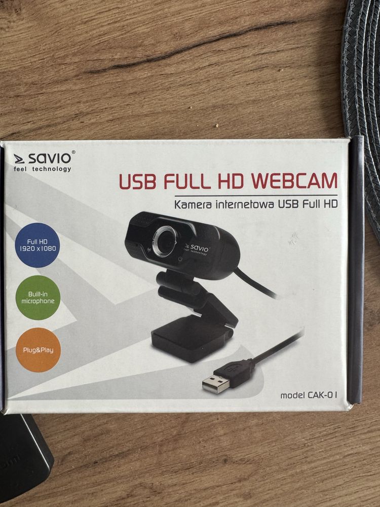 Kamera savio hd webcam
