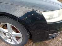 Audi a6 c6 Lz9y zderzak przód przedni błotnik prawy lewy drzwi maska