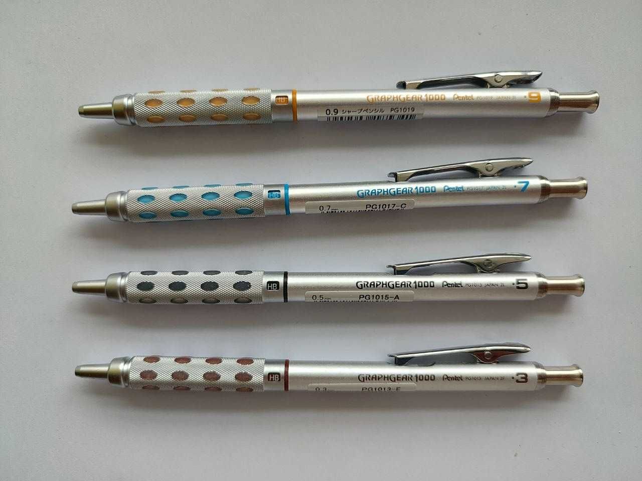 Мех. карандаш  Pentel GraphGear 1000 0.3/0.5/0.7/0.9мм