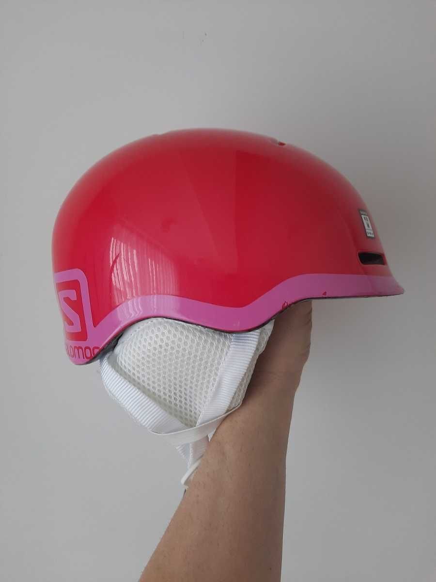 Kask SALOMON GROM GLOSSY PINK rozmiar M 53-56 cm