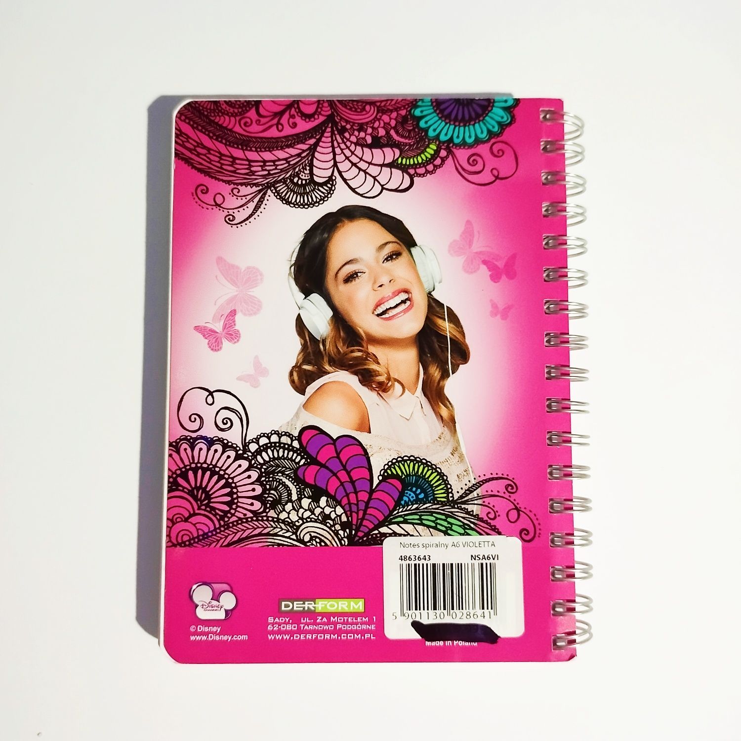 Notes notatnik Violetta dla dzieci