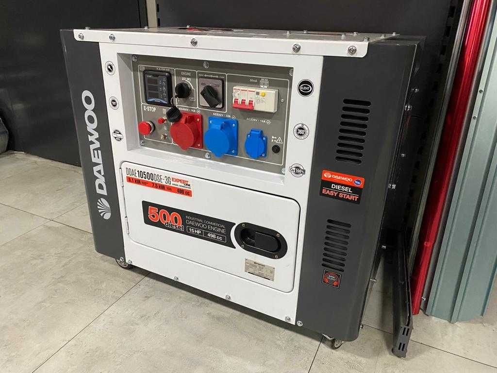 Agregat prądotwórczy Daewoo DDAE10500DSE-3G 8,1 kV Generator prądu