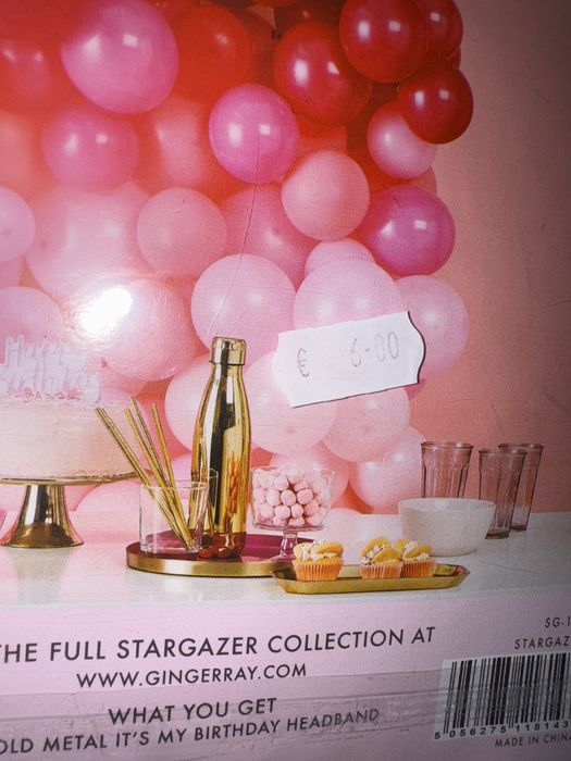 Headband Aniversário