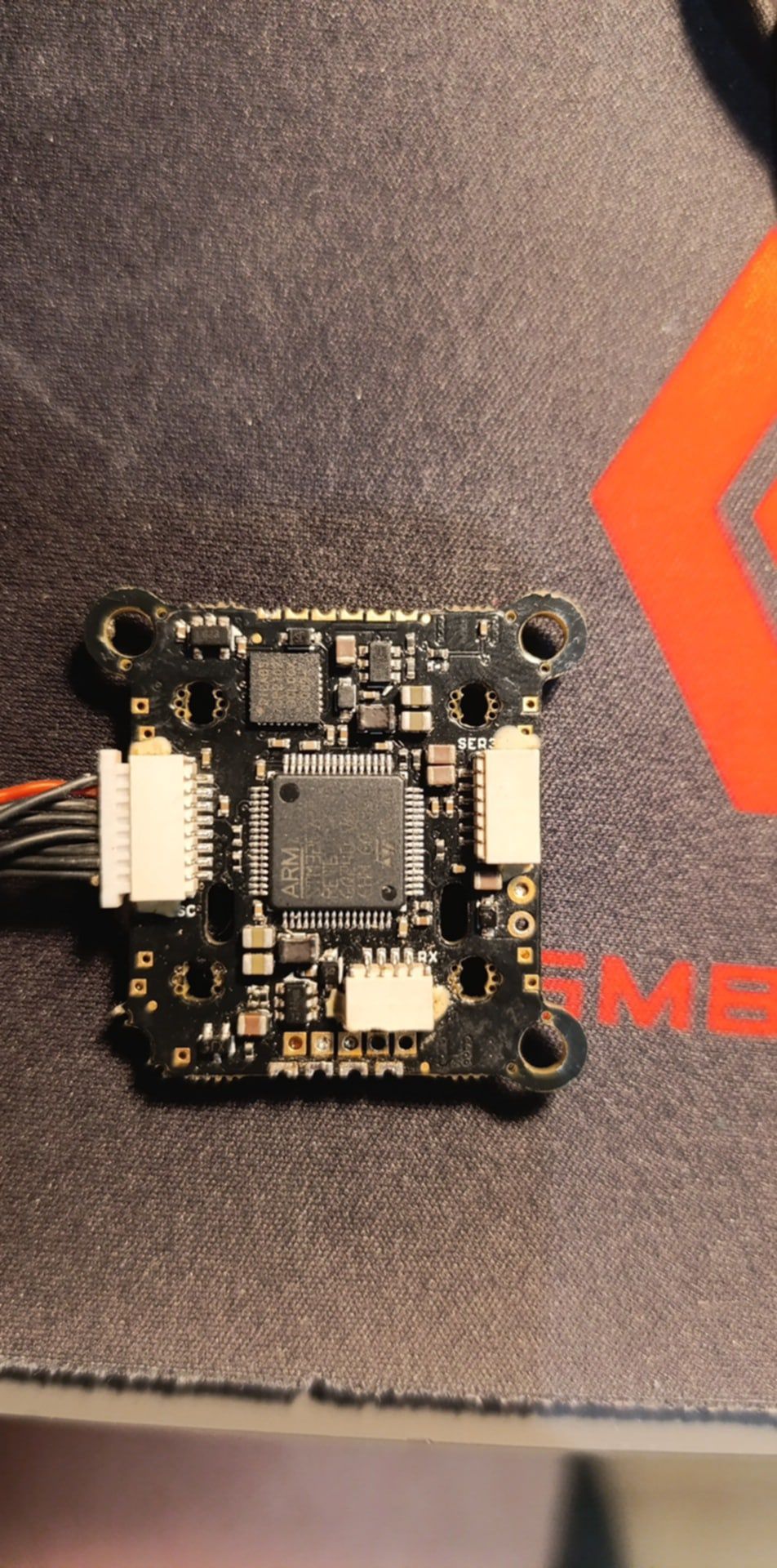 Stack Fettec f7, ESC 45 A i płytka OSD