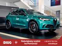 Alfa Romeo Stelvio 2.9 Bi-Turbo 520KM Quadrifoglio, od ręki, Auto Diug Słupsk