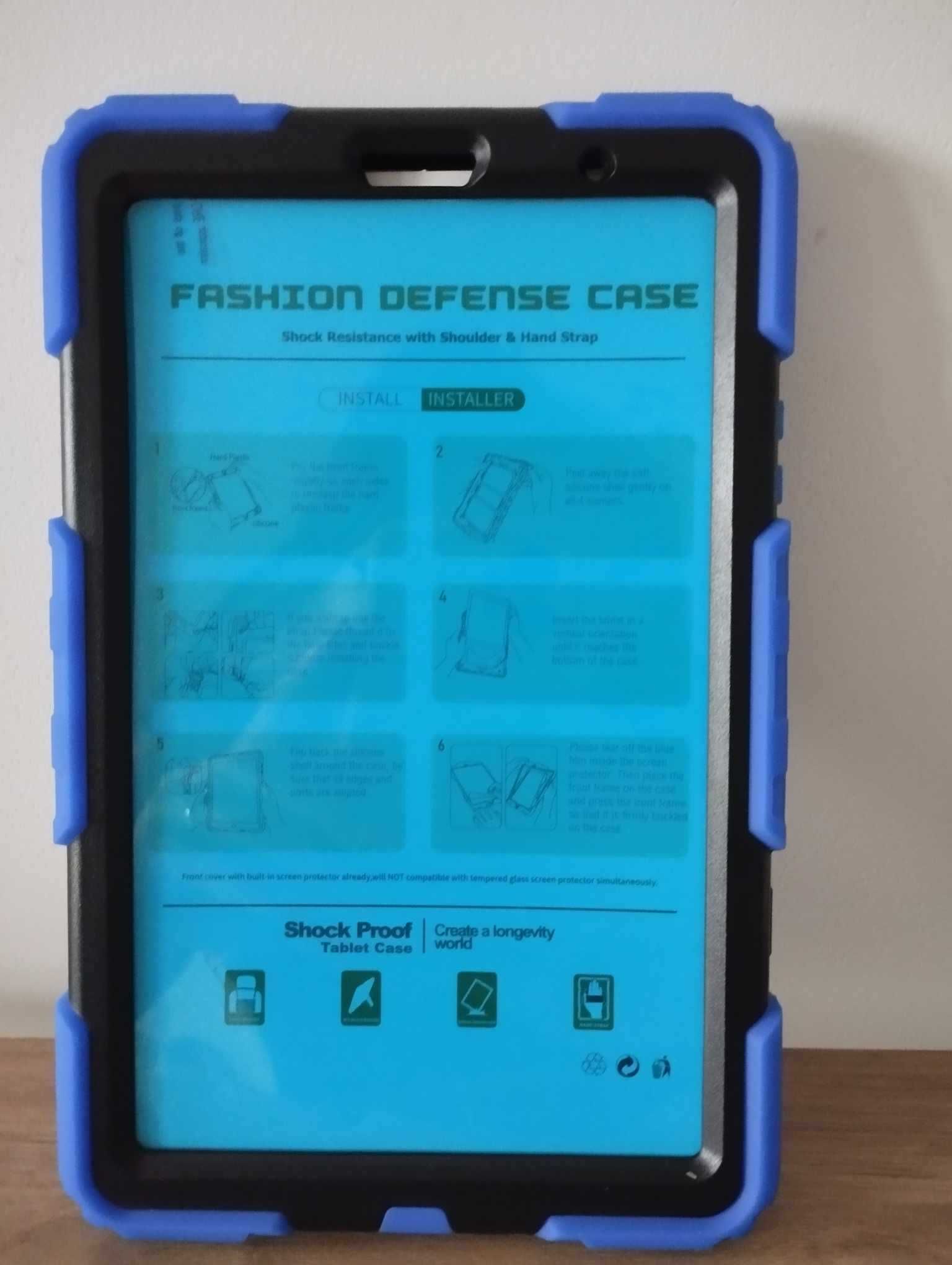 Etui z paskiem i podpórką Galaxy Tab A7 Lite 8,7 Case Obudowa
