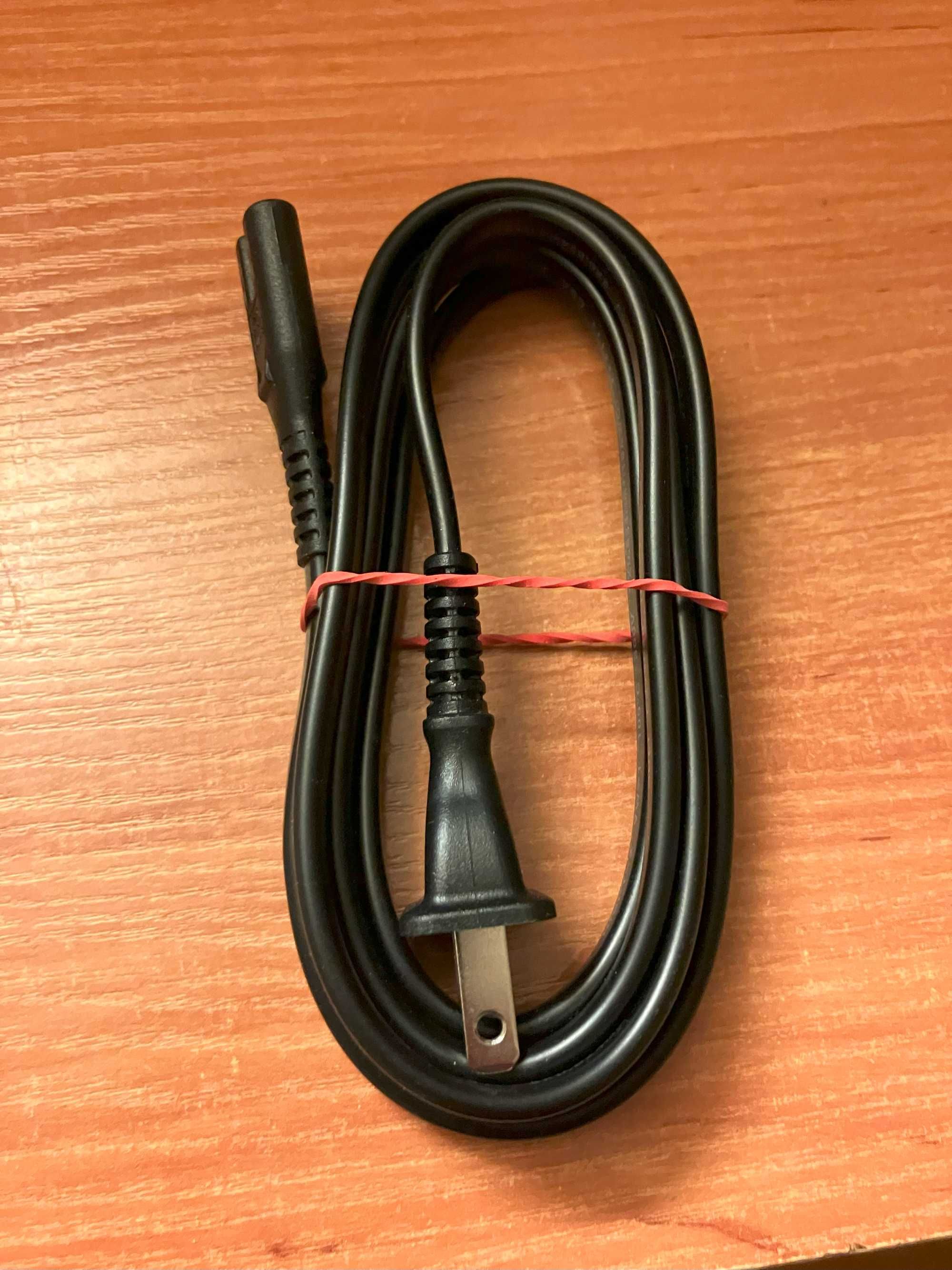 Kabel zasilający PS4. Wtyk USA. Oryginalny. Nowy.