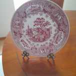 Prato antigo com suporte