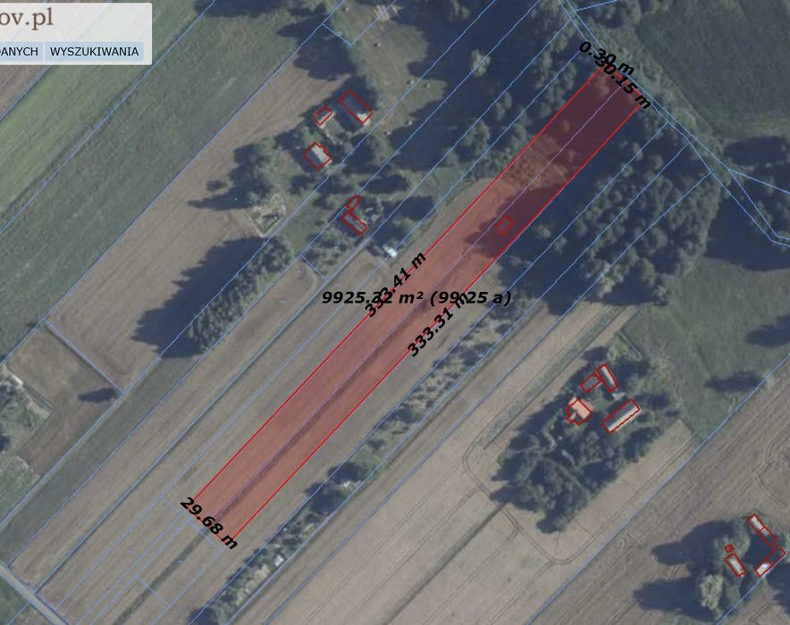 Działka na sprzedaż 1 ha