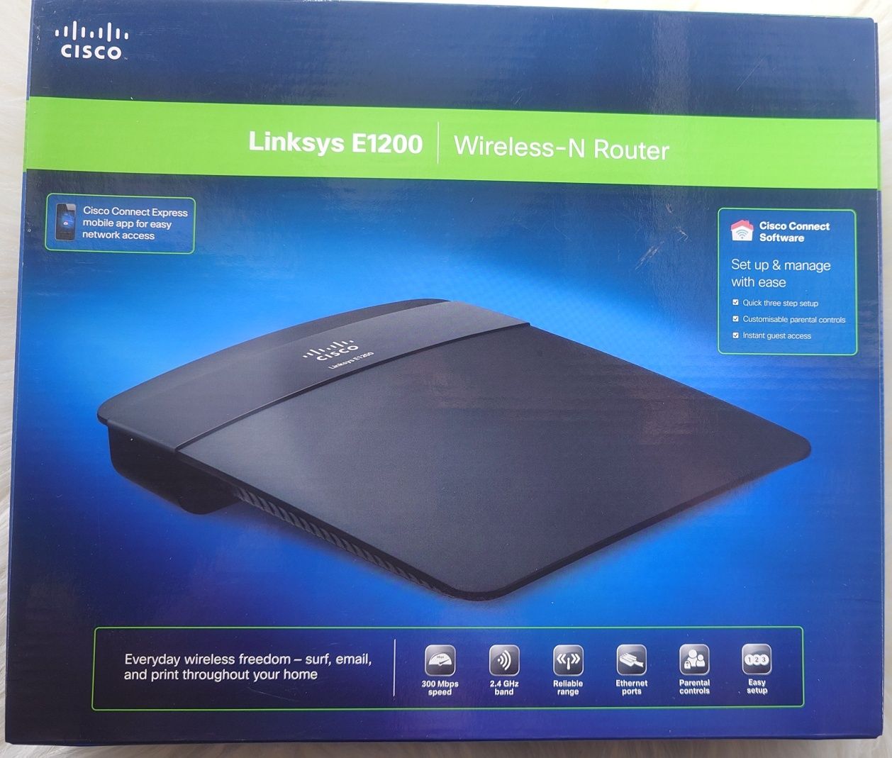 Linksys e1200 wireless-n router