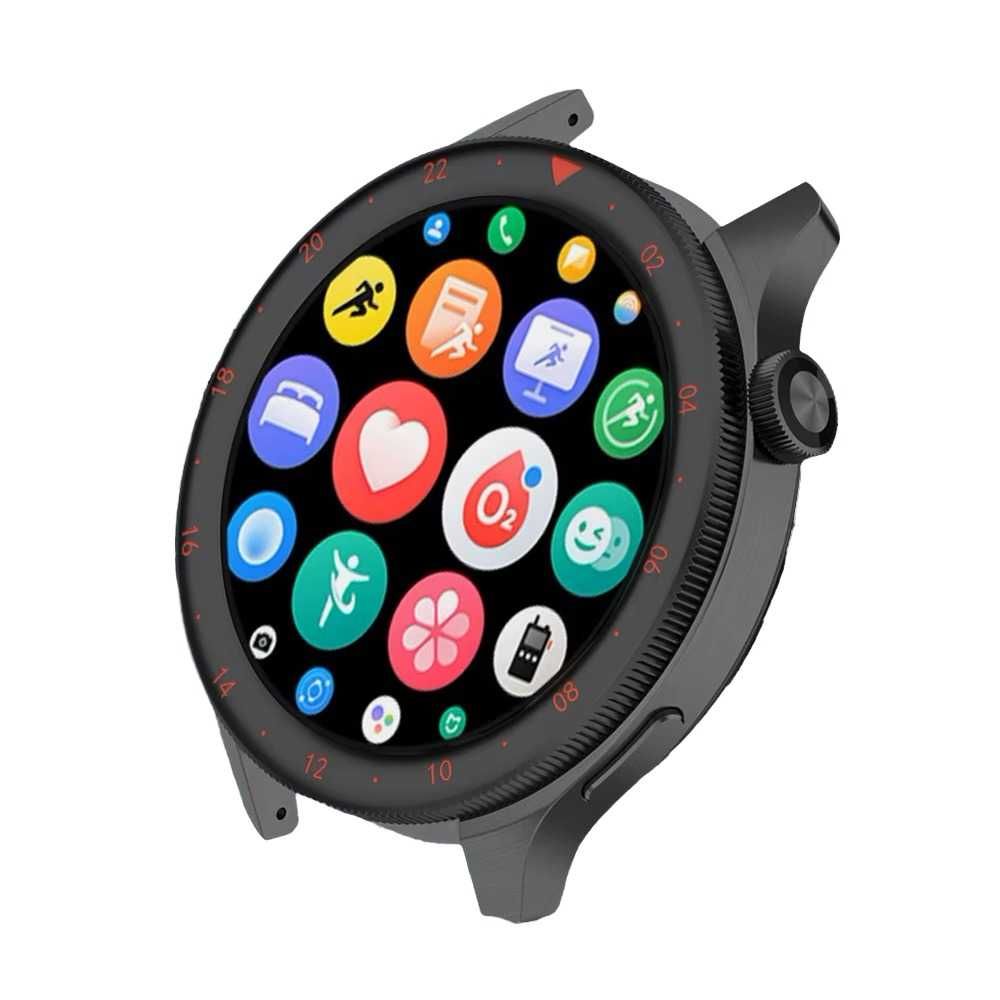 Металевий безель для смарт годинника Xiaomi Watch S3/S4 + захисне скло