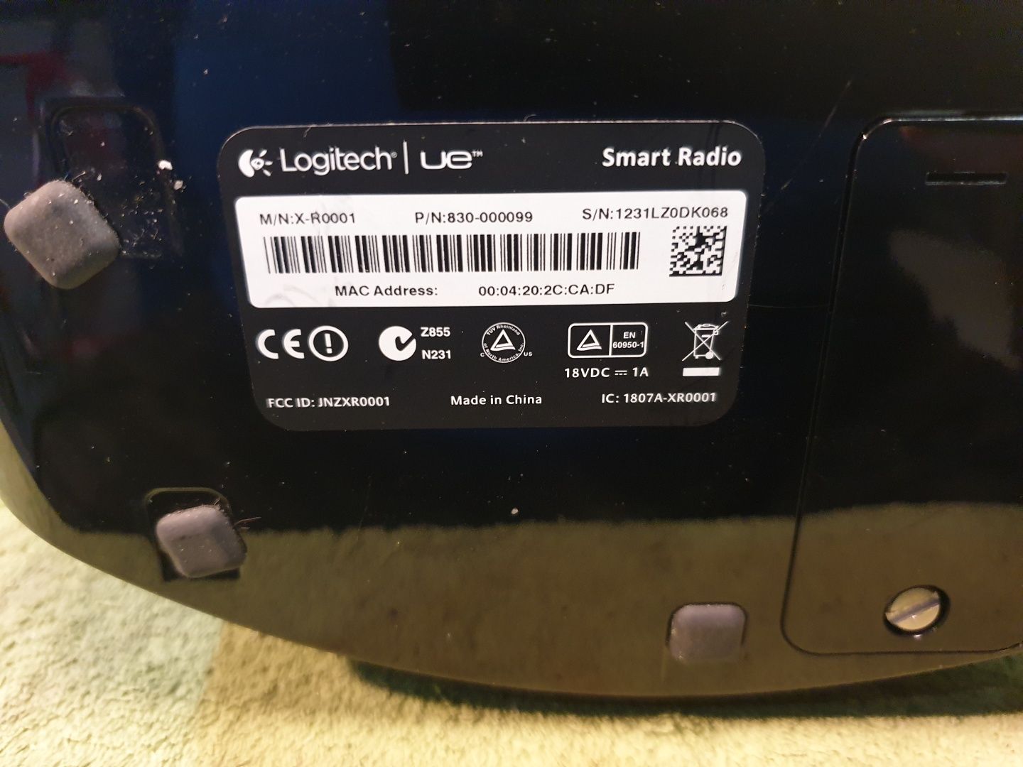 LOGITECH UE radio internetowe.