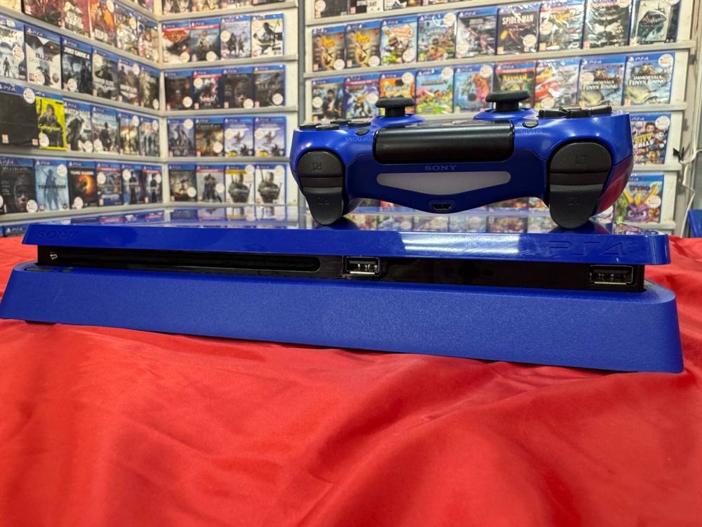 Ps4 Slim 500 Gb Limited Edition Days of Play Blue IGame приставка Sony
