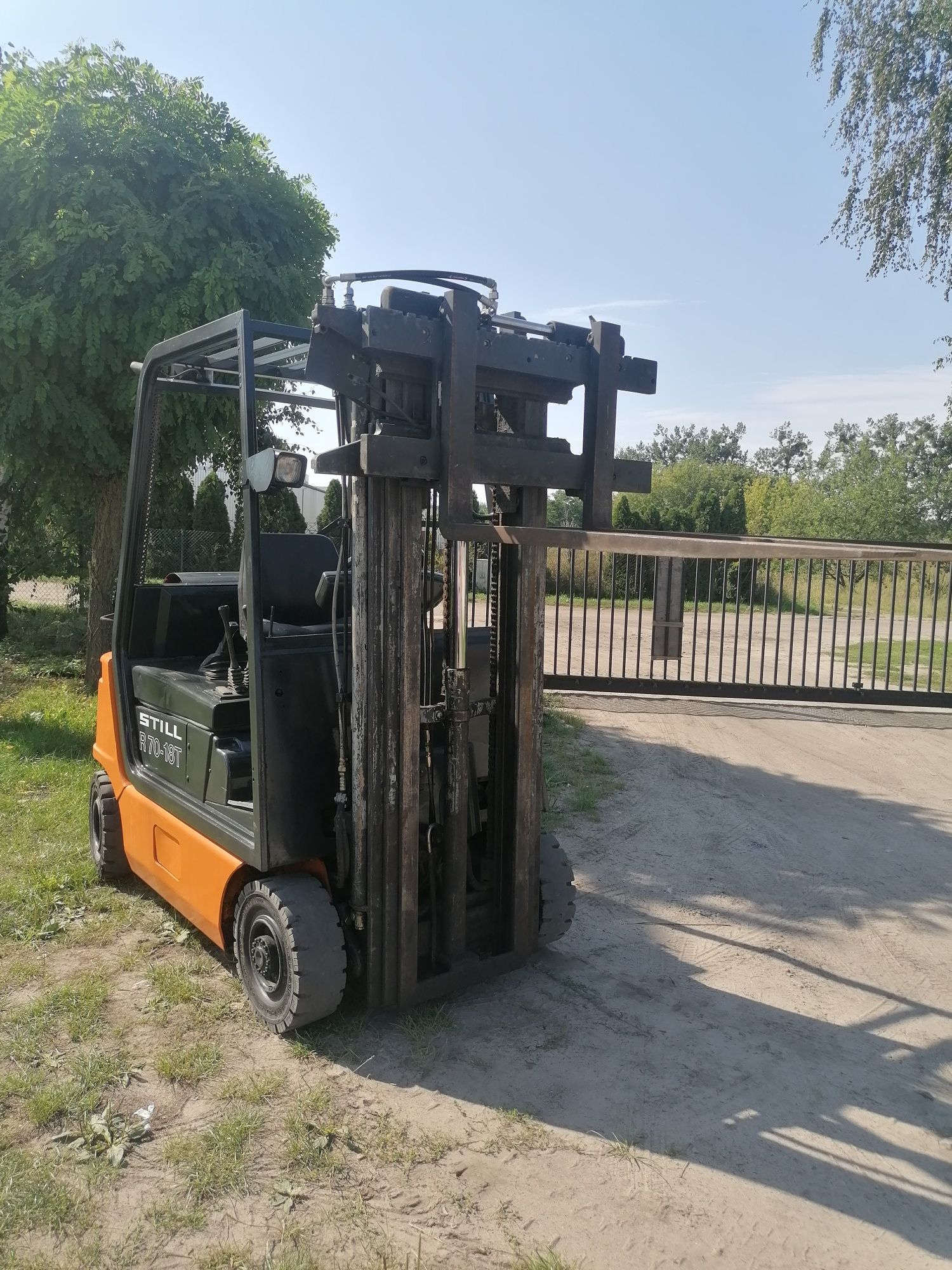 Wózek widłowy widlak Still R70-18T gazowy wolny skok