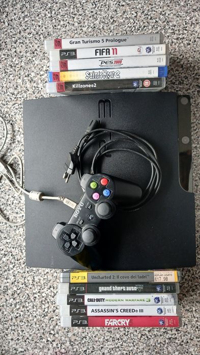 Playstation 3/1 comando/10 jogos