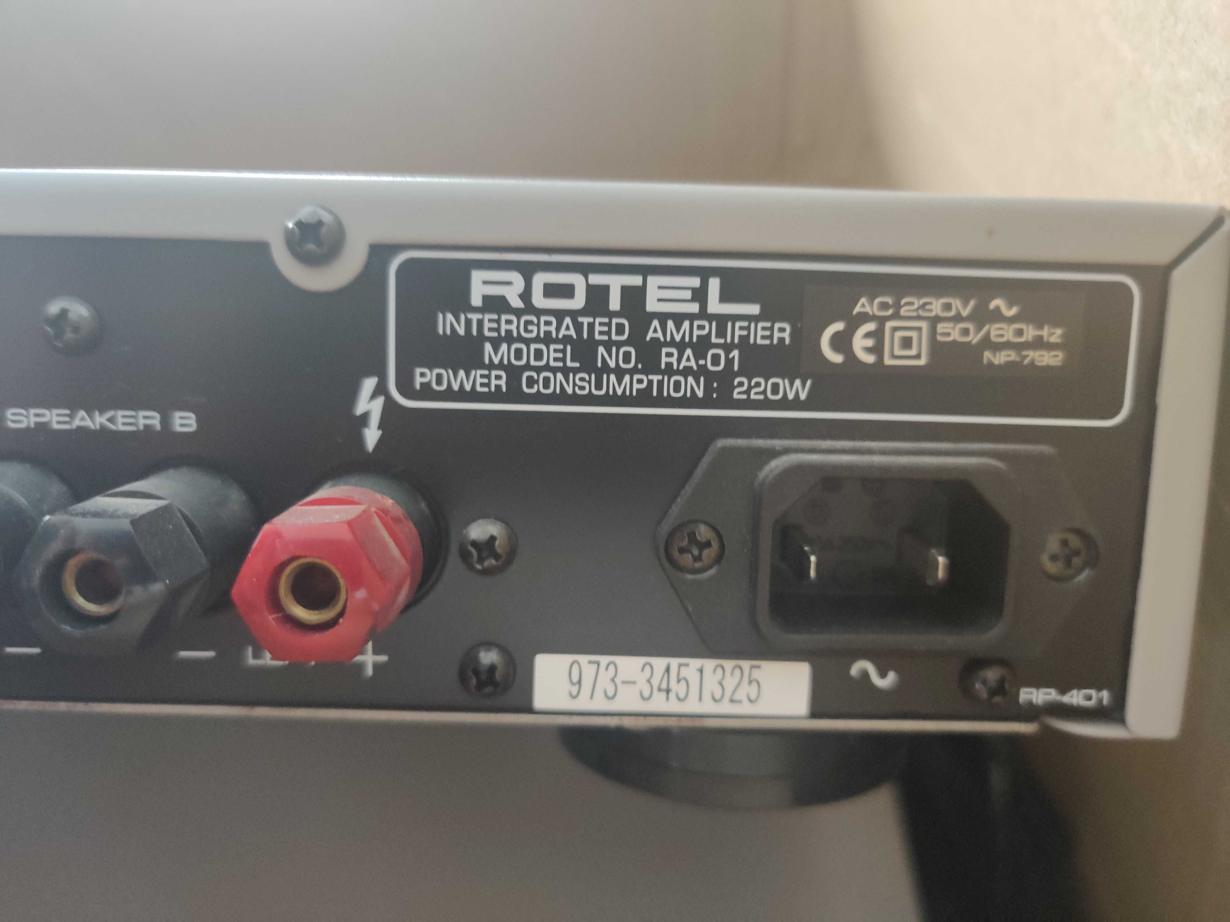 Rotel zestaw hi-end hi-fi jak nowy