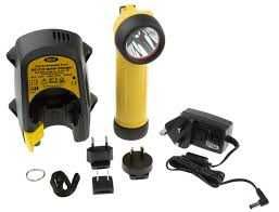 Перезаряжающийся фонарик Wolf Safety LED R-55H ATEX