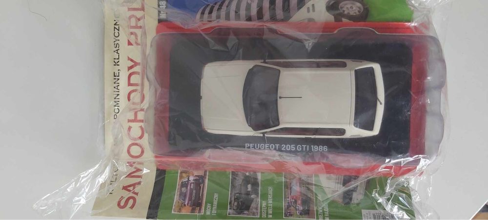 Peugeot 205 GTI kultowe samochody PRL hachette