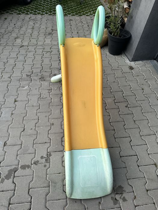 Smoby Zjeżdżalnia Smoby żółta ogrodowa dla dziecka