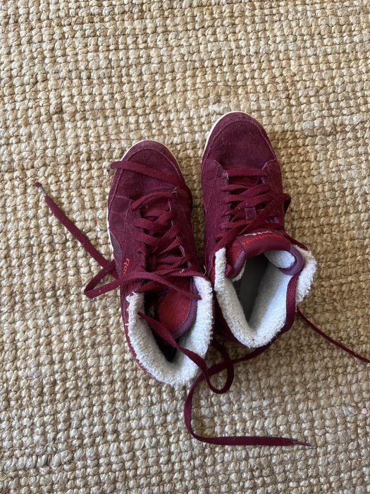 Botas bordo de pelo reebok